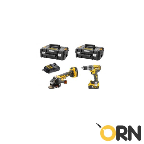 KIT DEWALT 18V XR 5AH DCK2153P2T-IT