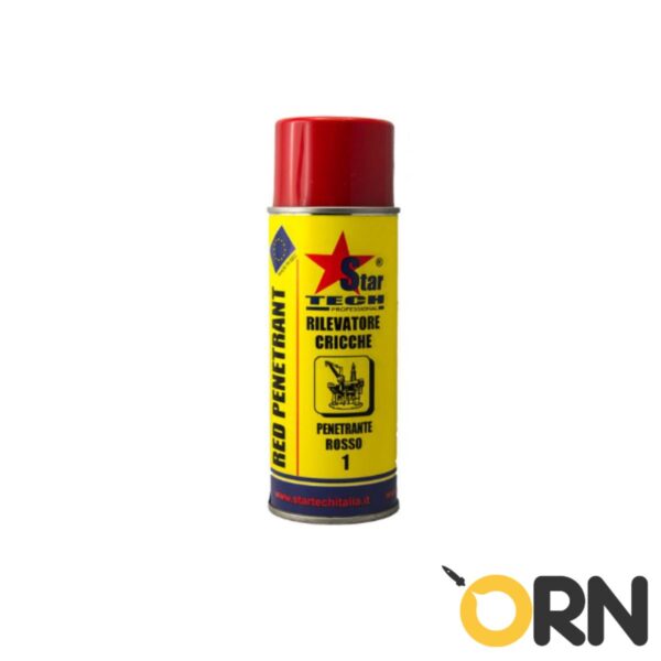 Rilevatore cricche, sviluppatore rosso