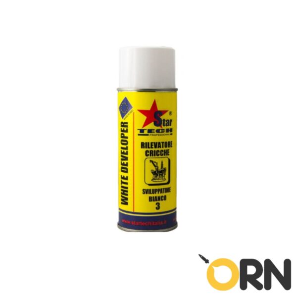 Rilevatore cricche, sviluppatore bianco