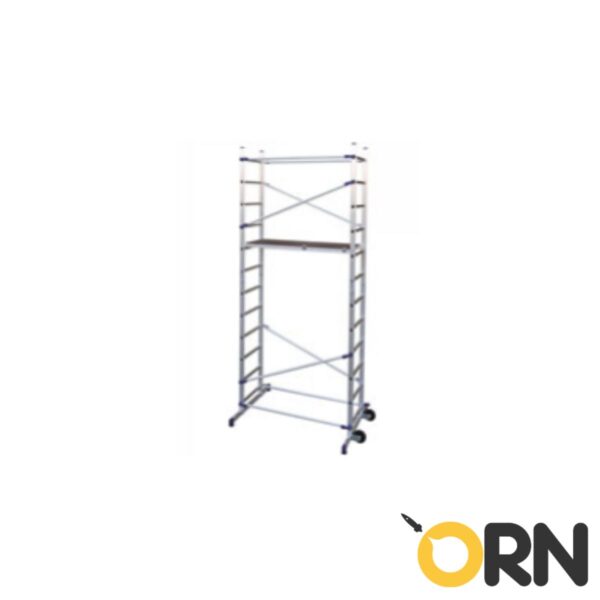Trabattello alluminio pinna clic